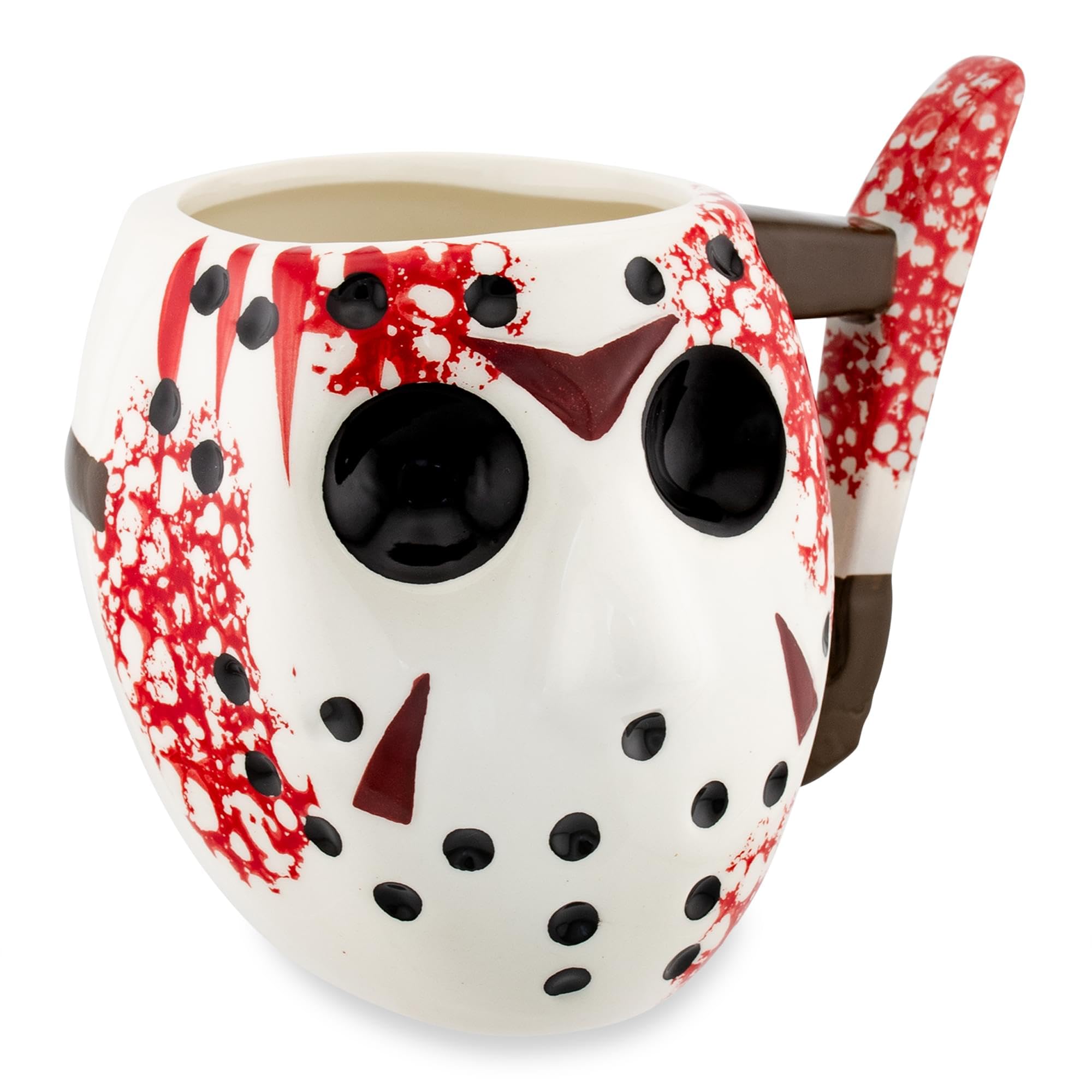 Foto 4 pulgar | Taza De Café Silver Buffalo Warner Bros Friday The 13th - Venta Internacional.