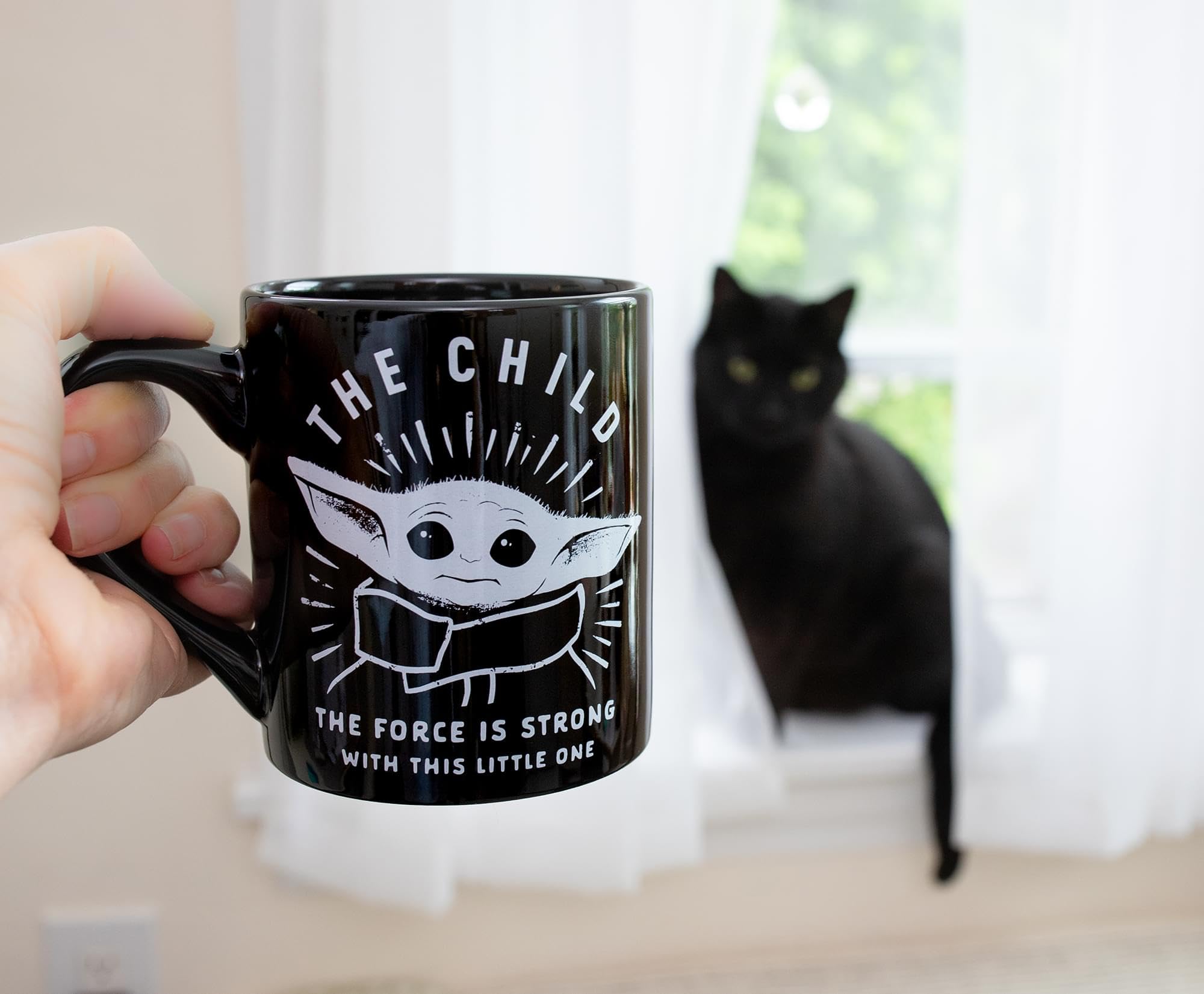 Foto 8 pulgar | Taza De Café Silver Buffalo Star Wars The Mandalorian 414ml - Venta Internacional.