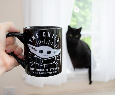 Foto 7 | Taza De Café Silver Buffalo Star Wars The Mandalorian 414ml - Venta Internacional.