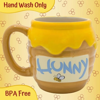 Foto 2 | Taza De Café Silver Buffalo Winnie The Pooh Honey Hunny Pot 680 Ml - Venta Internacional.