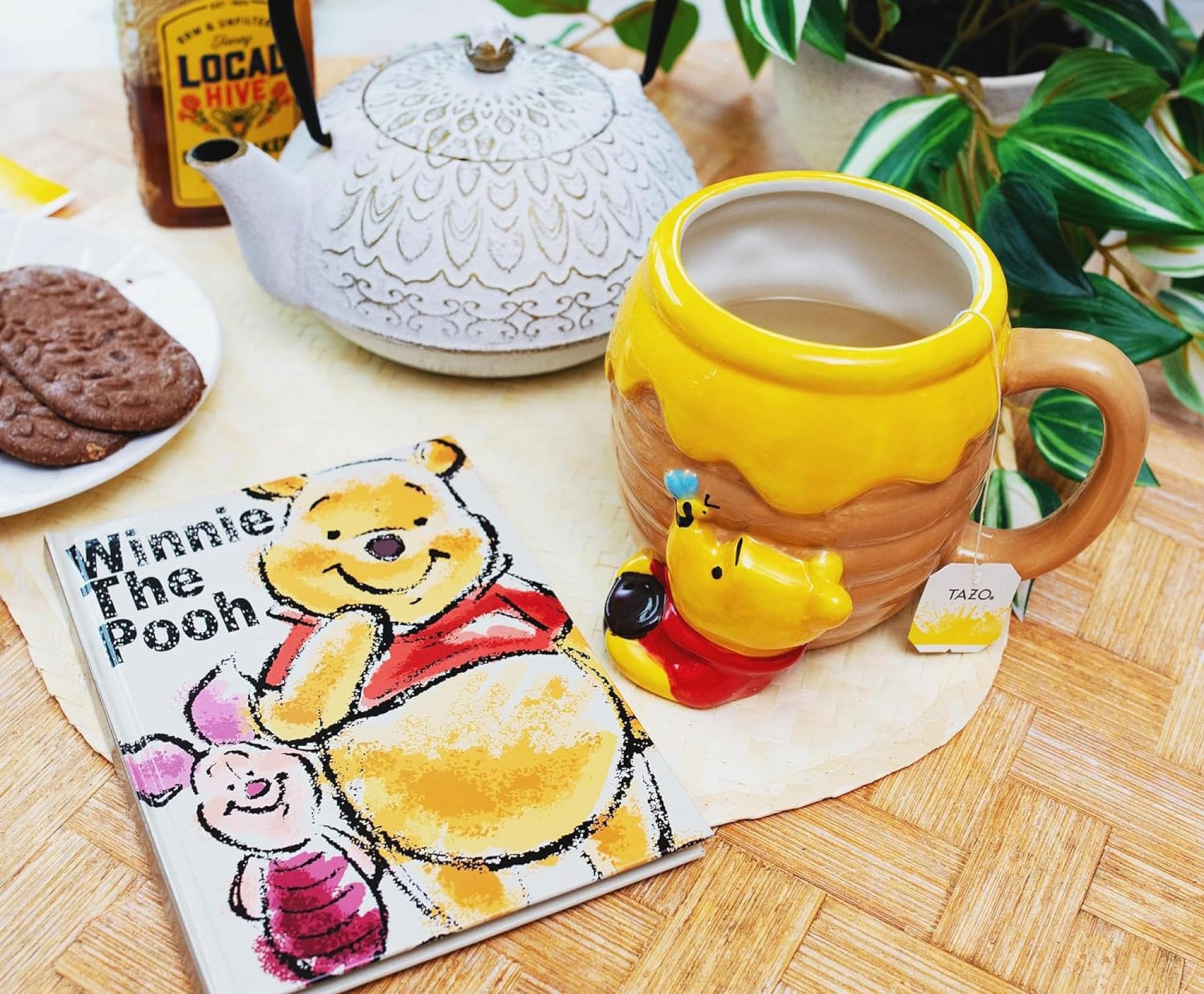 Foto 5 | Taza De Café Silver Buffalo Winnie The Pooh Honey Hunny Pot 680 Ml - Venta Internacional.