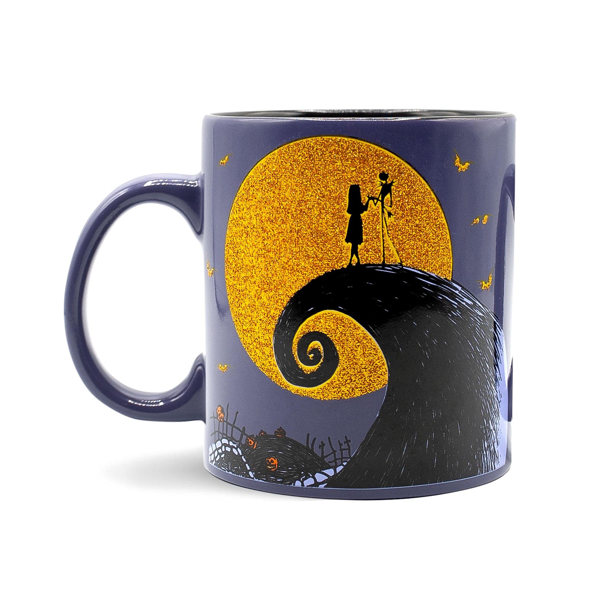 Foto 4 pulgar | Taza Silver Buffalo Disney Pesadilla Antes de Navidad 590 Ml - Venta Internacional