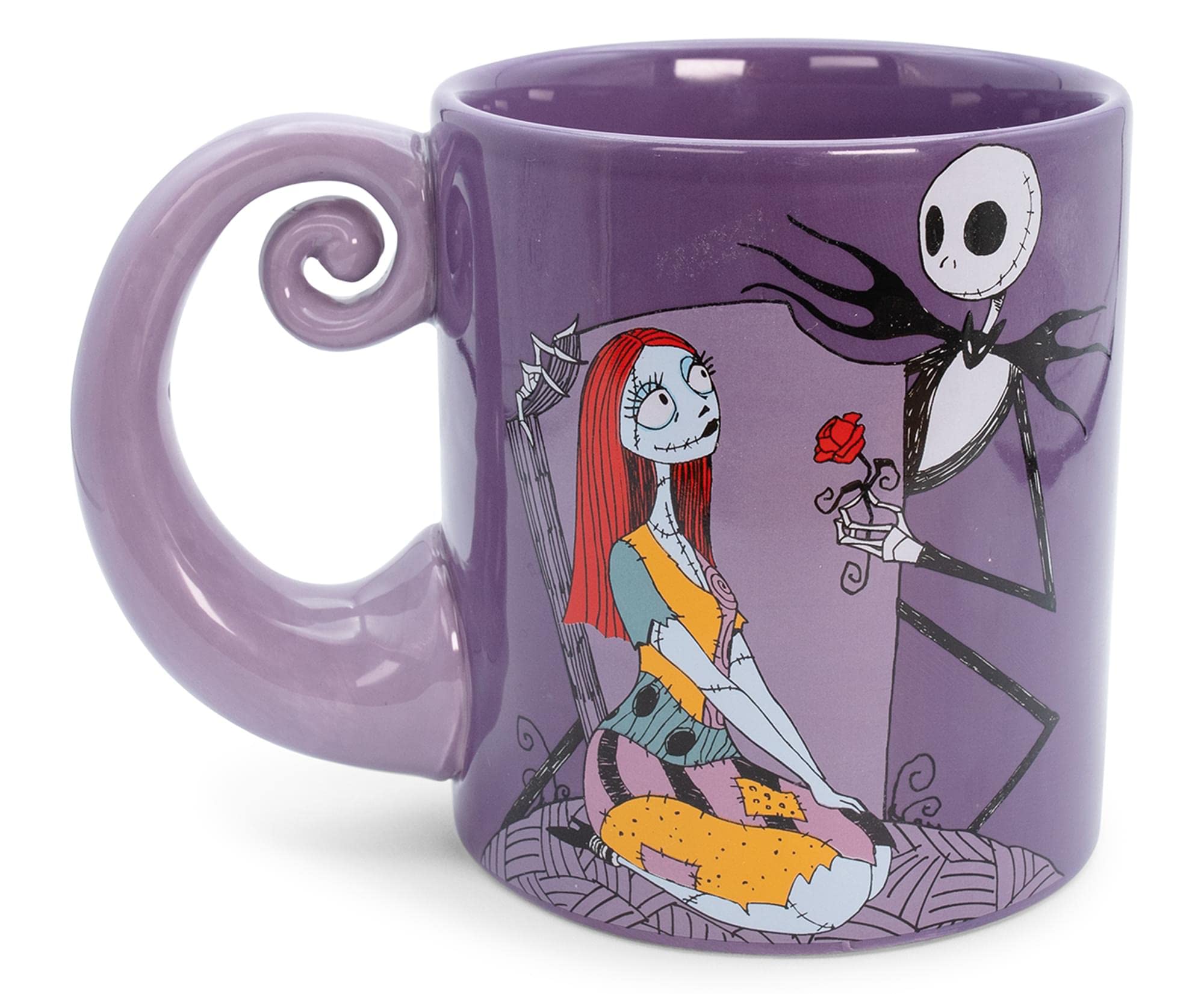 Foto 3 pulgar | Taza Disney Pesadilla Antes de Navidad Jack & Sally 600 Ml - Venta Internacional