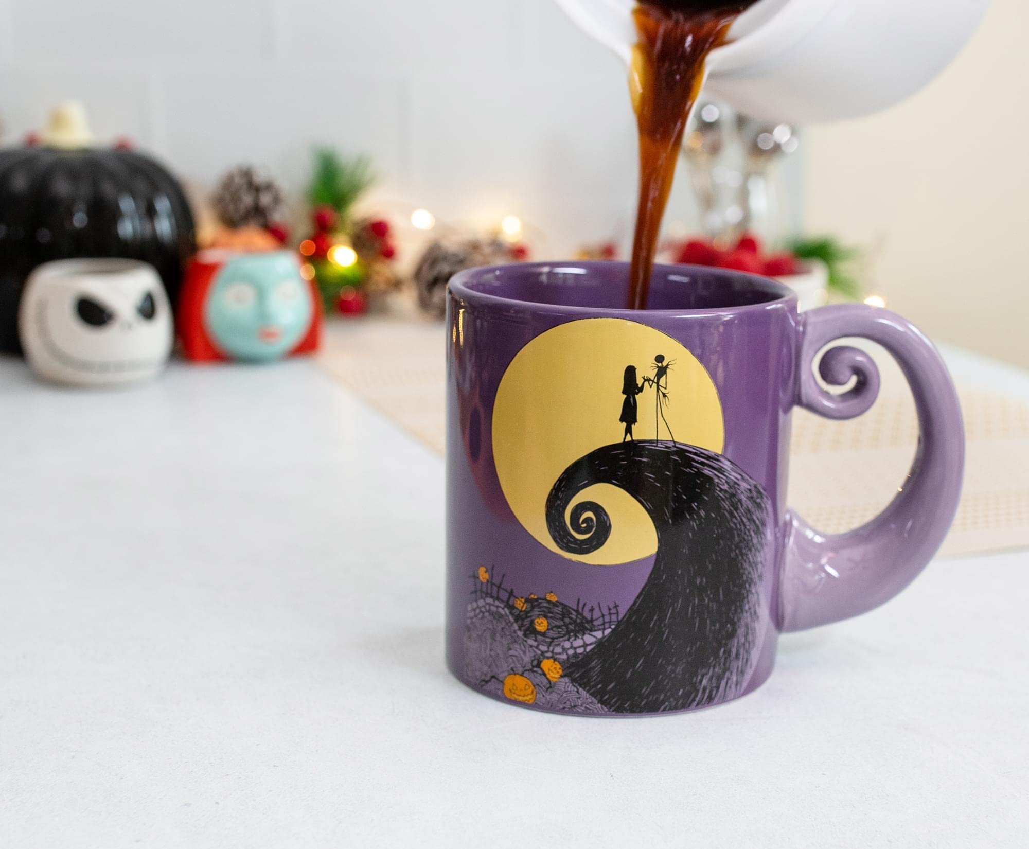Foto 6 pulgar | Taza Disney Pesadilla Antes de Navidad Jack & Sally 600 Ml - Venta Internacional
