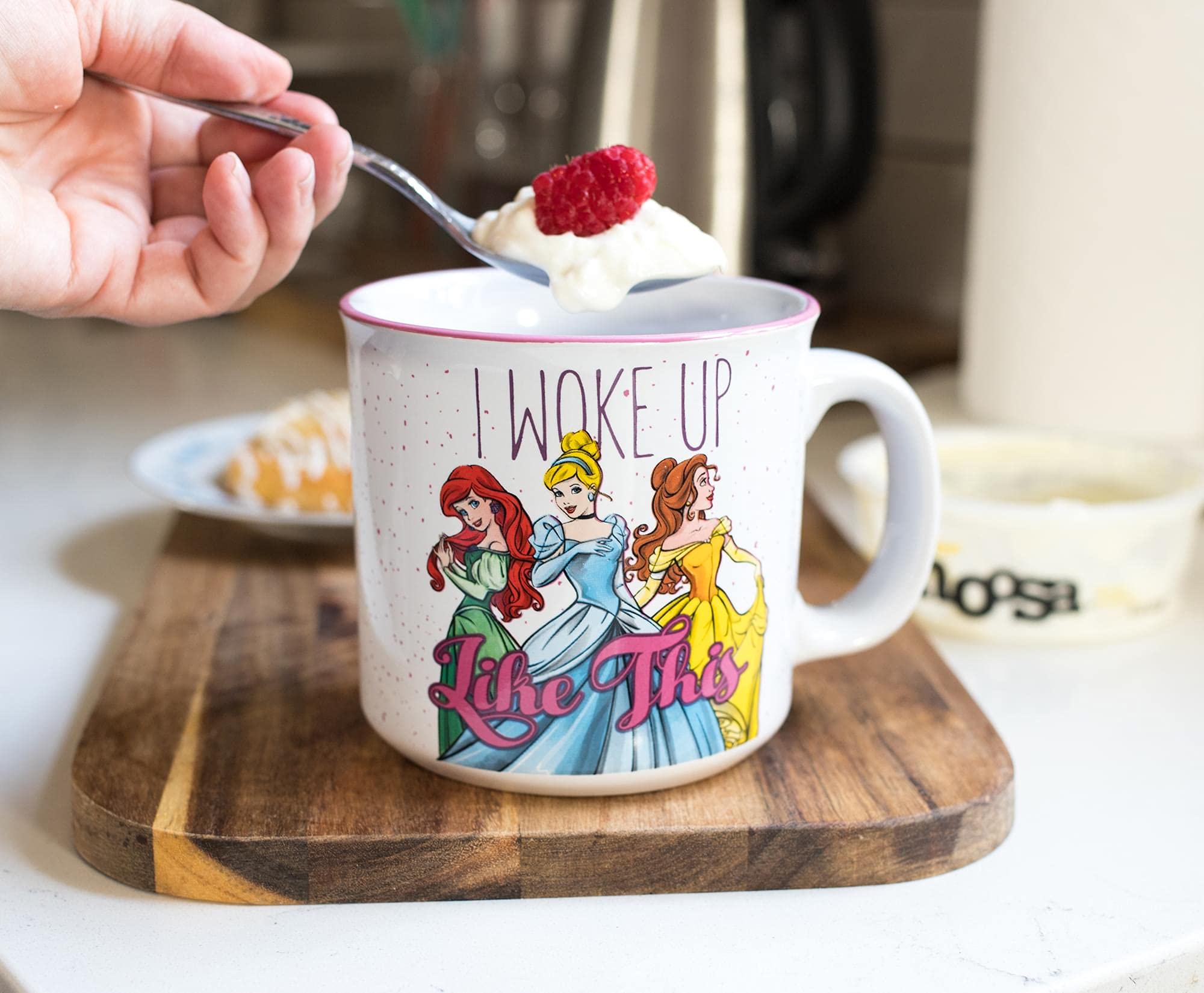 Foto 6 pulgar | Taza de Cerámica Camper Silver Buffalo Disney Princess 600 Ml - Venta Internacional