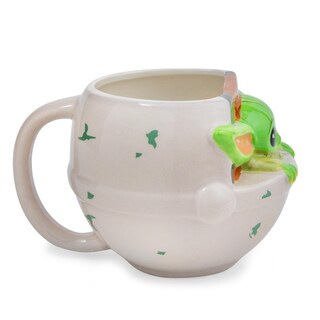 Foto 4 | Taza Silver Buffalo Star Wars The Mandalorian Child 600 Ml - Venta Internacional