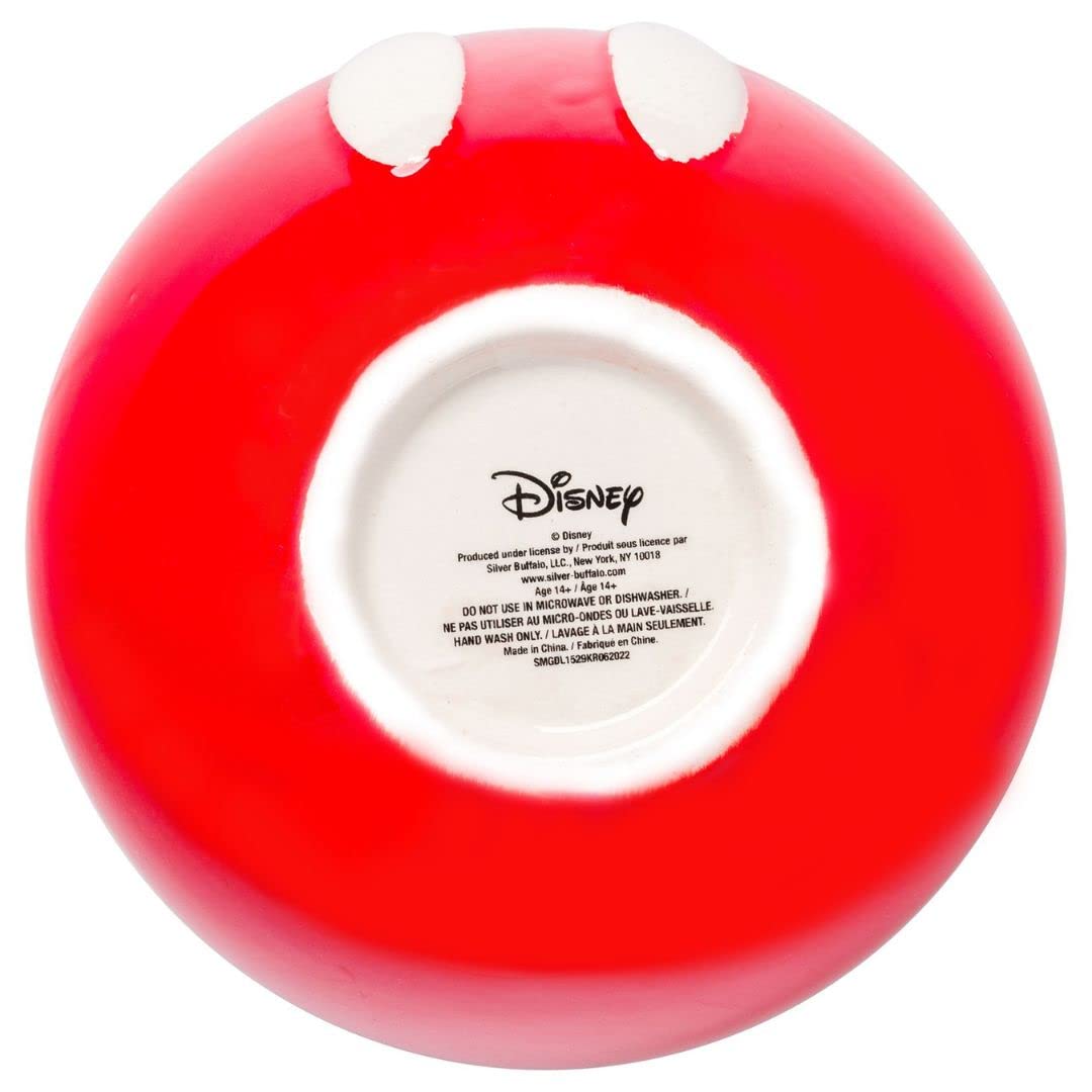 Foto 6 pulgar | Tarro Plateado De Cerámica Para Galletas Con Diseño De Mickey Mouse De Buffalo Disney - Venta Internacional.