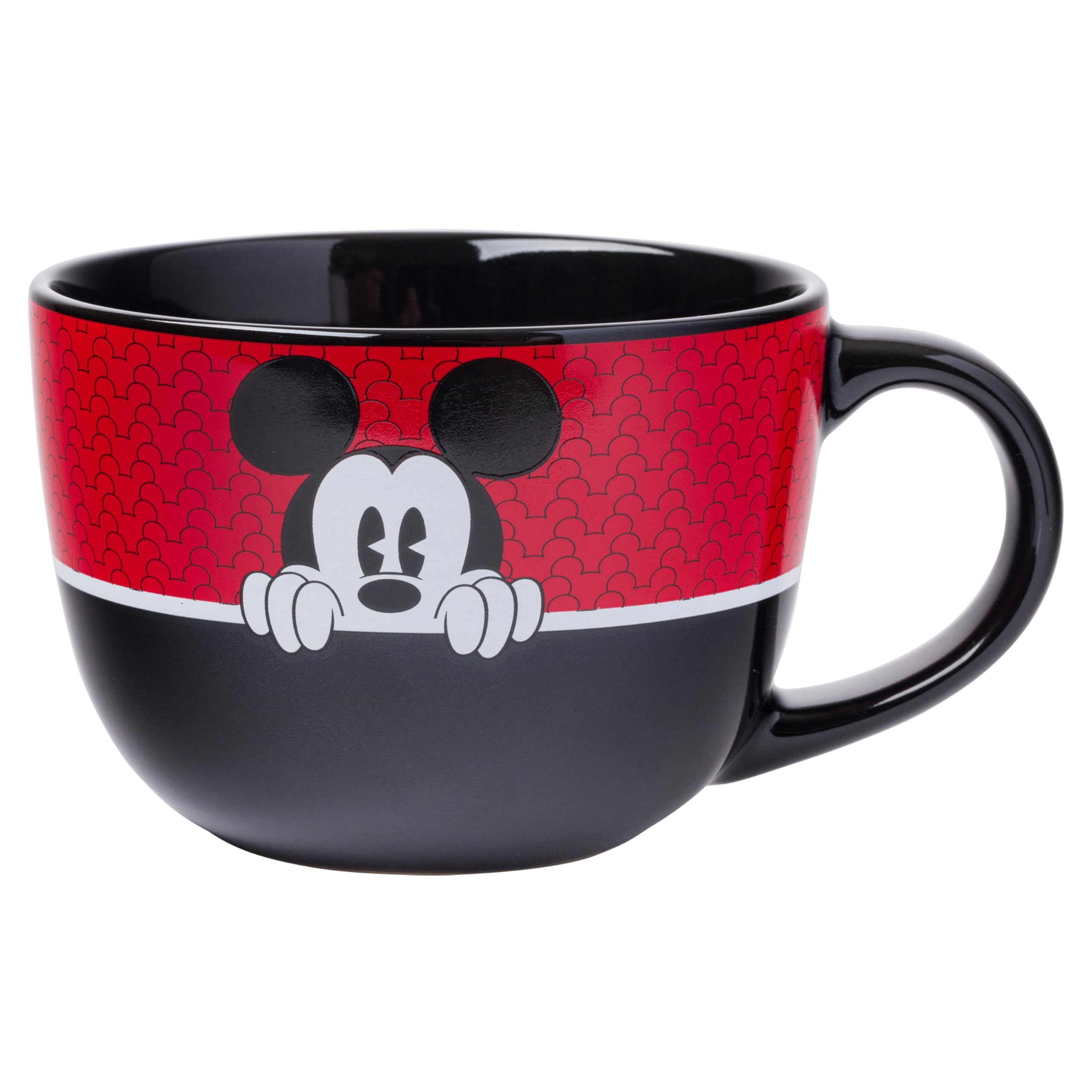 Foto 2 pulgar | Taza De Sopa Silver Buffalo Mickey Mouse De Cerámica De 700 Ml - Venta Internacional.