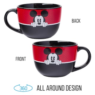 Foto 2 | Taza De Sopa Silver Buffalo Mickey Mouse De Cerámica De 700 Ml - Venta Internacional.