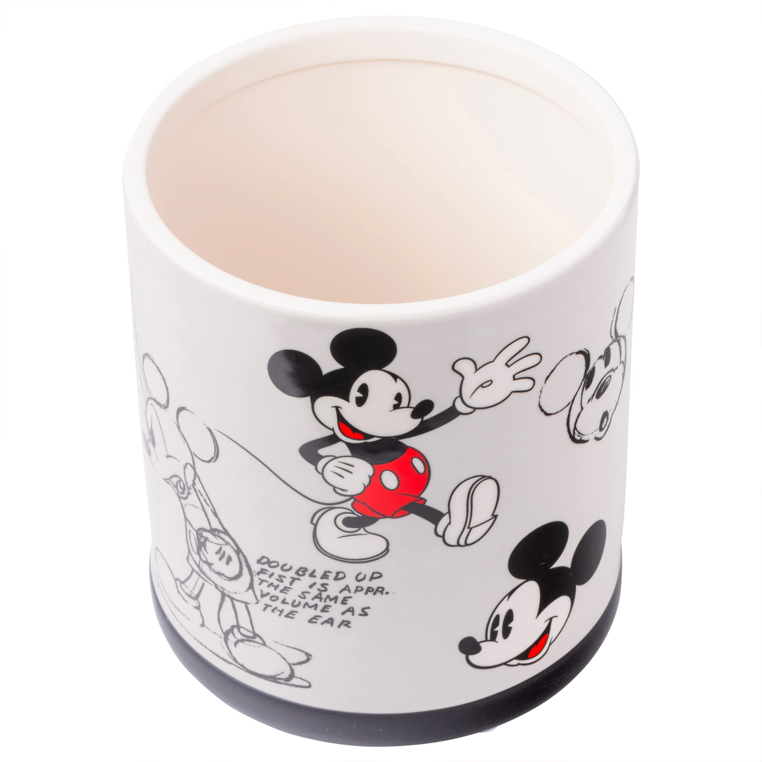Foto 8 pulgar | Tarro Plateado Para Galletas Con Diseño Vintage De Mickey Mouse Buffalo Disney - Venta Internacional.