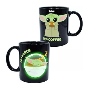 Foto 2 | Taza Mágica Brilla Obscuridad Baby Yoda , Color Negro Belug