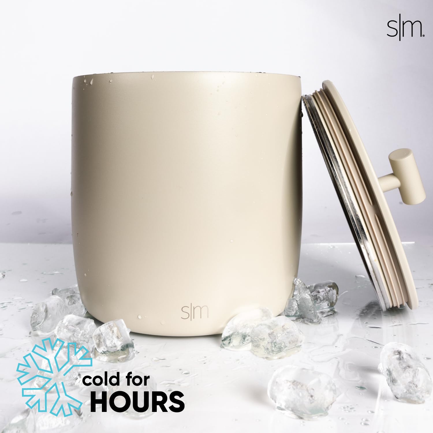Foto 4 | Cubitera Simple, Moderna, Con Aislamiento Al Vacío, 3 Litros, Color Blanco Invierno - Venta Internacional.