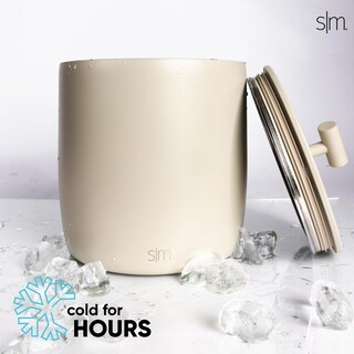 Foto 4 | Cubitera Simple, Moderna, Con Aislamiento Al Vacío, 3 Litros, Color Blanco Invierno - Venta Internacional.