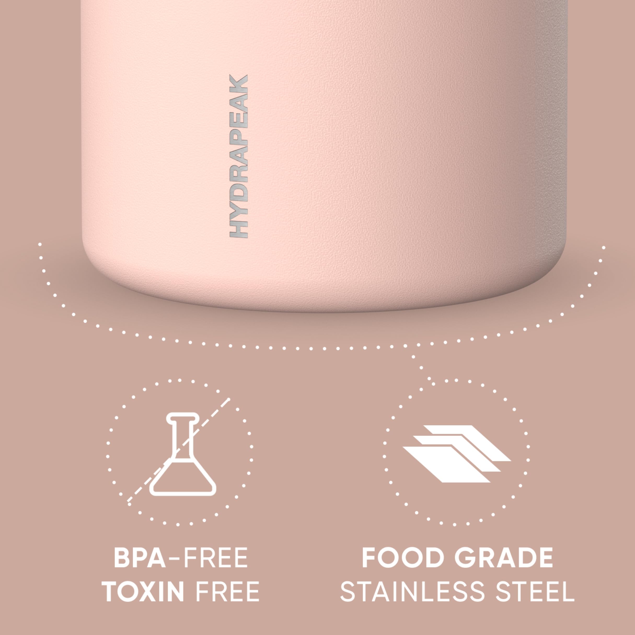 Foto 4 pulgar | Tarro De Comida Hydrapeak De Acero Inoxidable Con Aislamiento Al Vacío, 950 Ml - Venta Internacional.