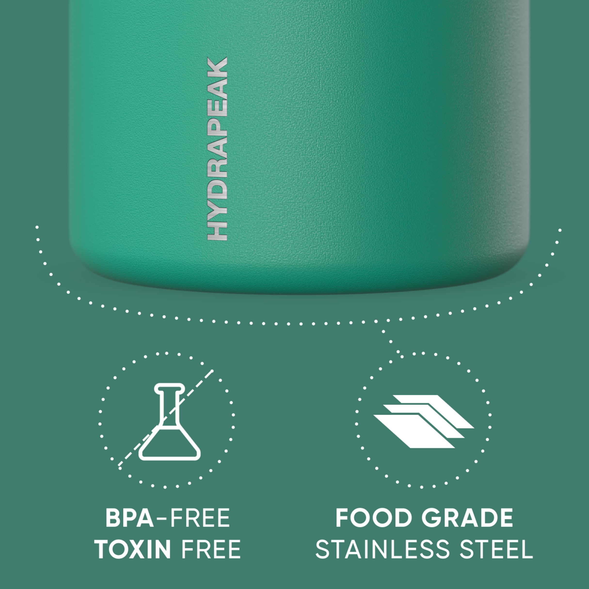 Foto 4 pulgar | Tarro De Comida Hydrapeak De Acero Inoxidable Con Aislamiento Al Vacío De 750 Ml - Venta Internacional.