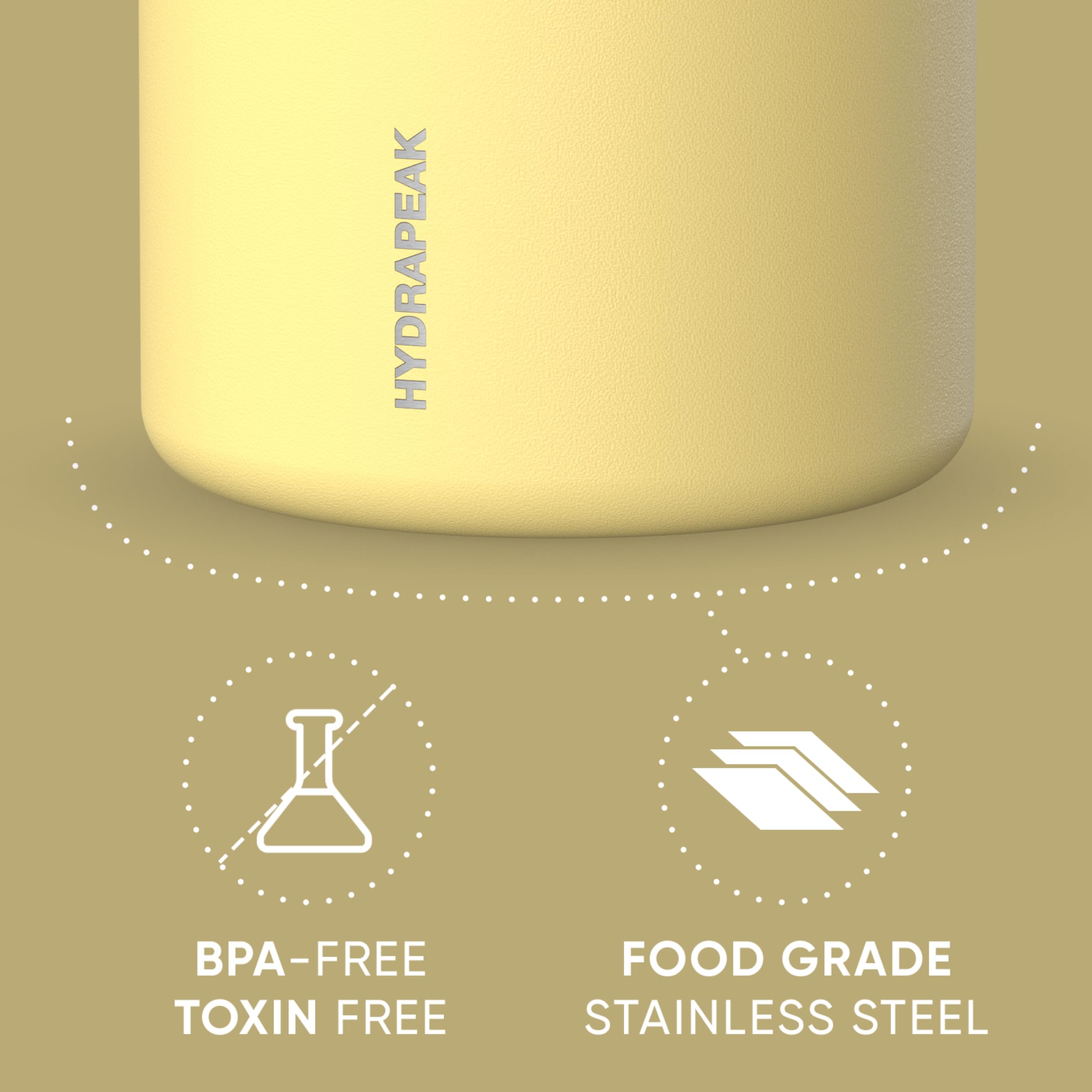 Foto 4 pulgar | Tarro De Comida Hydrapeak De Acero Inoxidable Con Aislamiento Al Vacío, 950 Ml - Venta Internacional.
