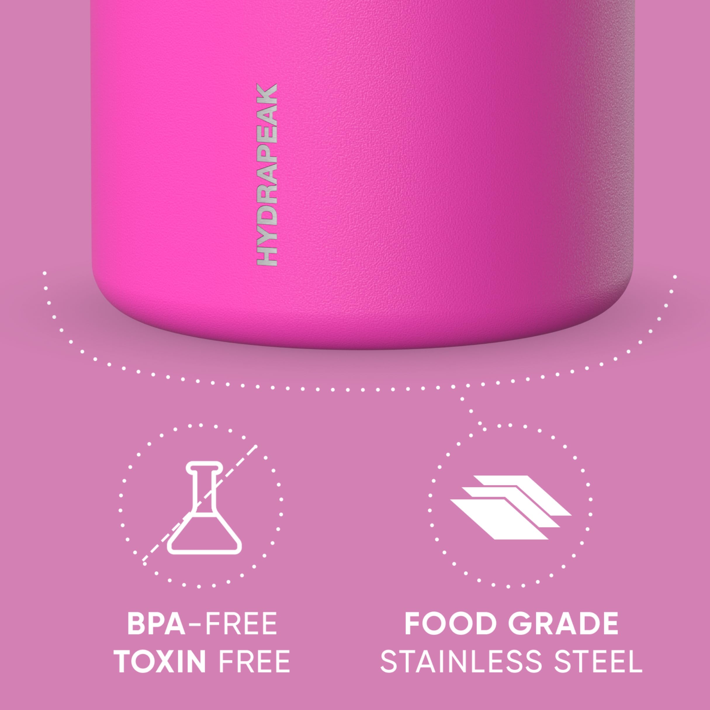 Foto 3 | Tarro De Comida Hydrapeak De Acero Inoxidable Con Aislamiento Al Vacío, 950 Ml - Venta Internacional.