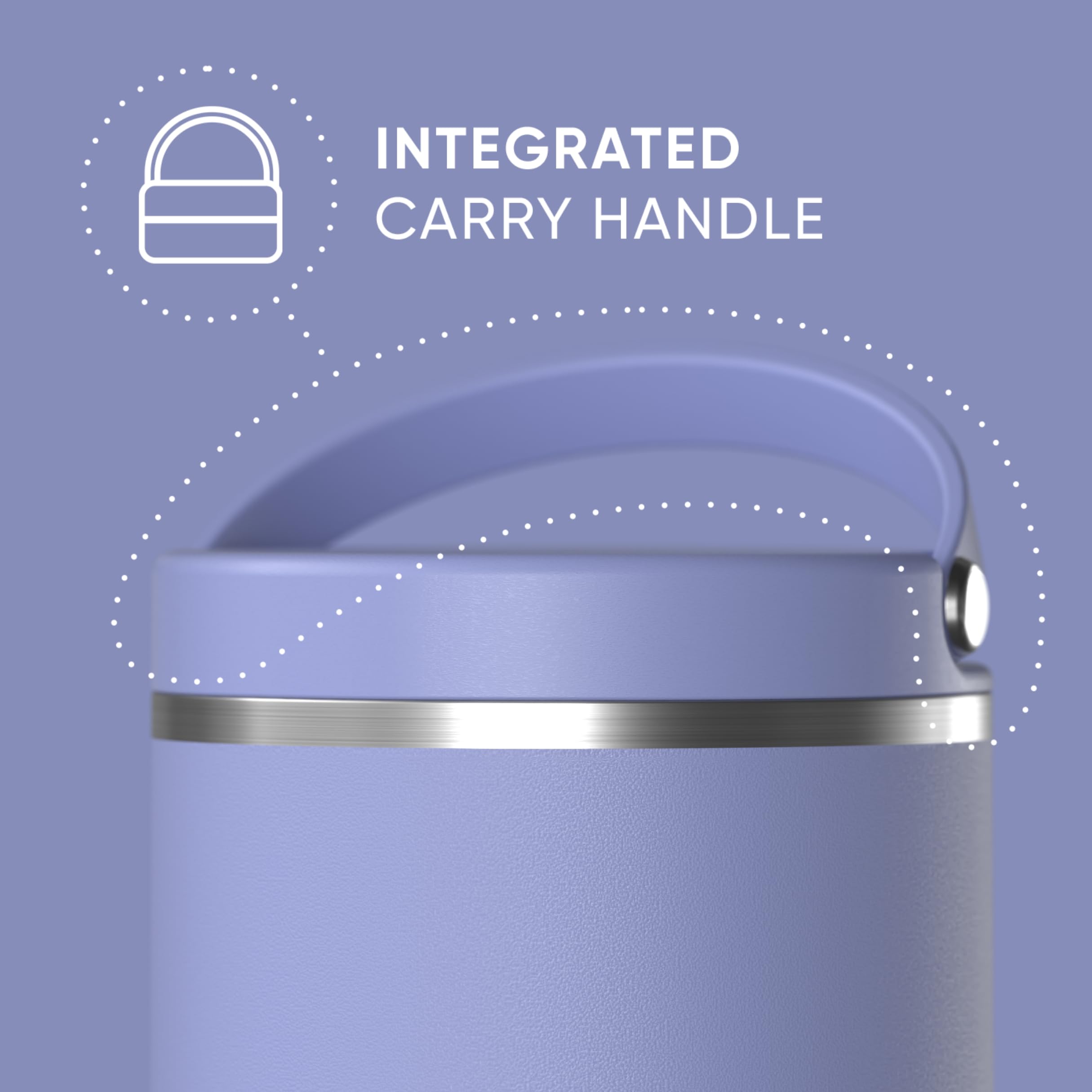 Foto 5 pulgar | Tarro De Comida Hydrapeak De Acero Inoxidable Con Aislamiento Al Vacío De 750 Ml - Venta Internacional.