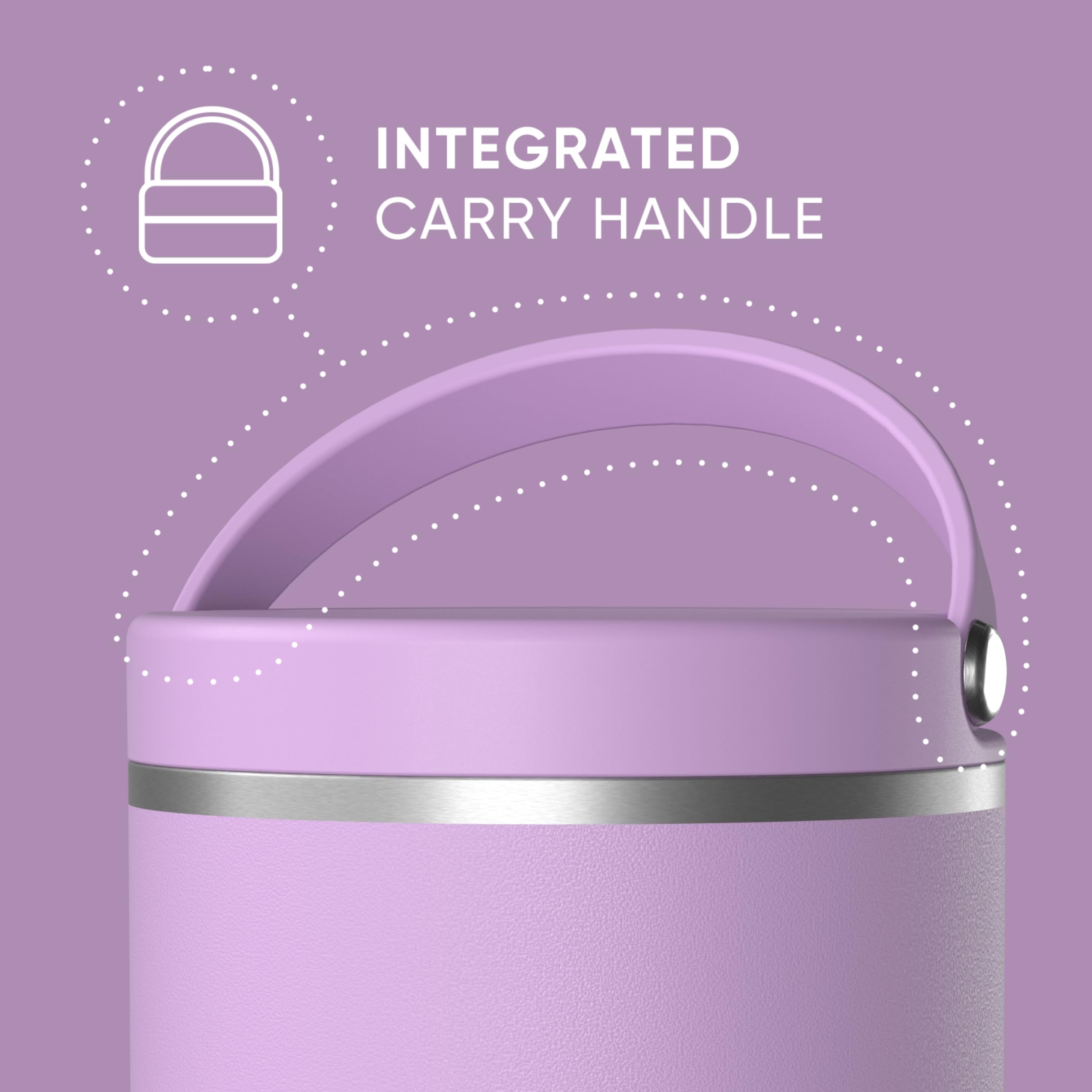 Foto 5 pulgar | Tarro De Comida Hydrapeak De Acero Inoxidable Con Aislamiento Al Vacío De 750 Ml - Venta Internacional.