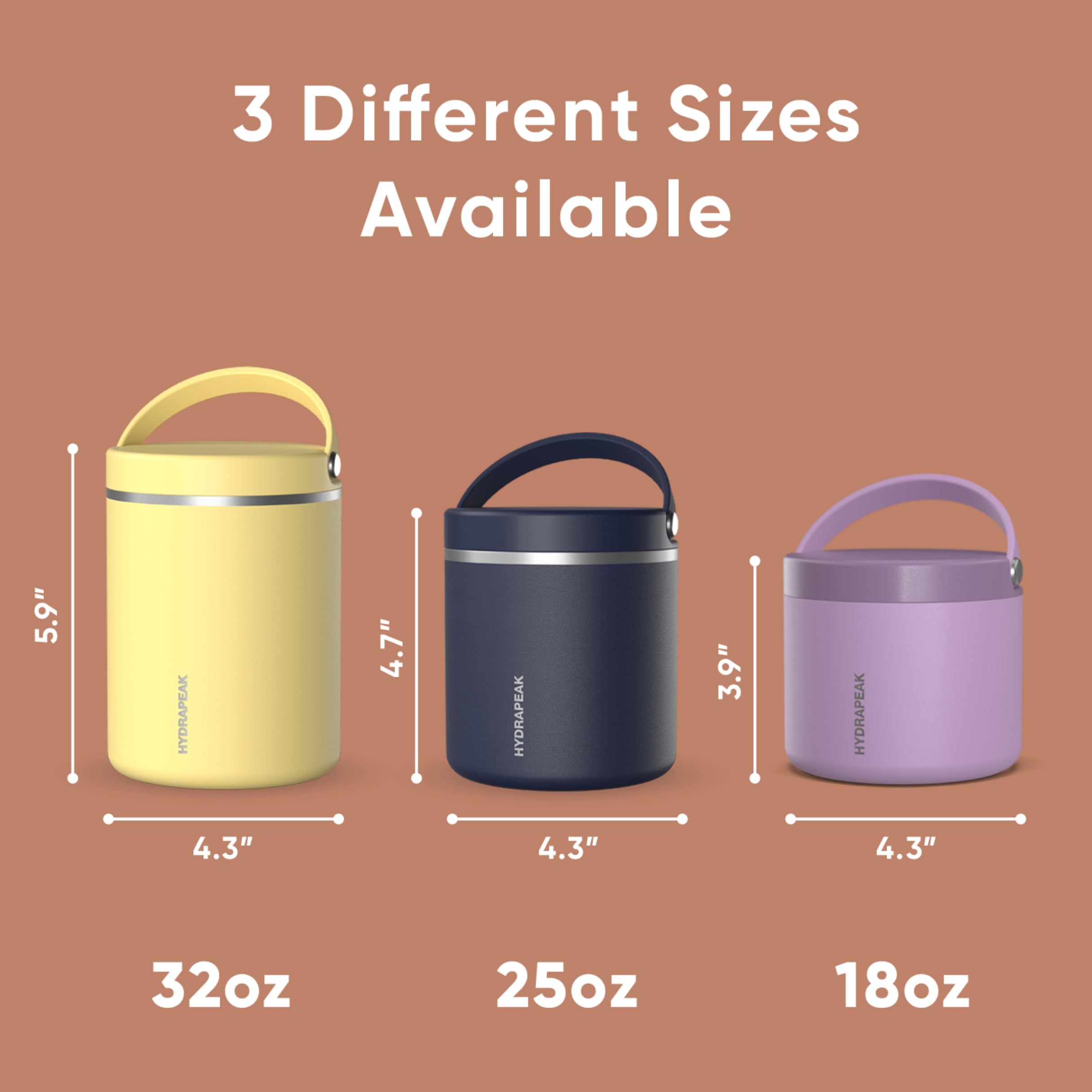 Foto 6 pulgar | Thermos Hydrapeak, Acero Inoxidable, Aislamiento Al Vacío, 750 Ml - Venta Internacional.