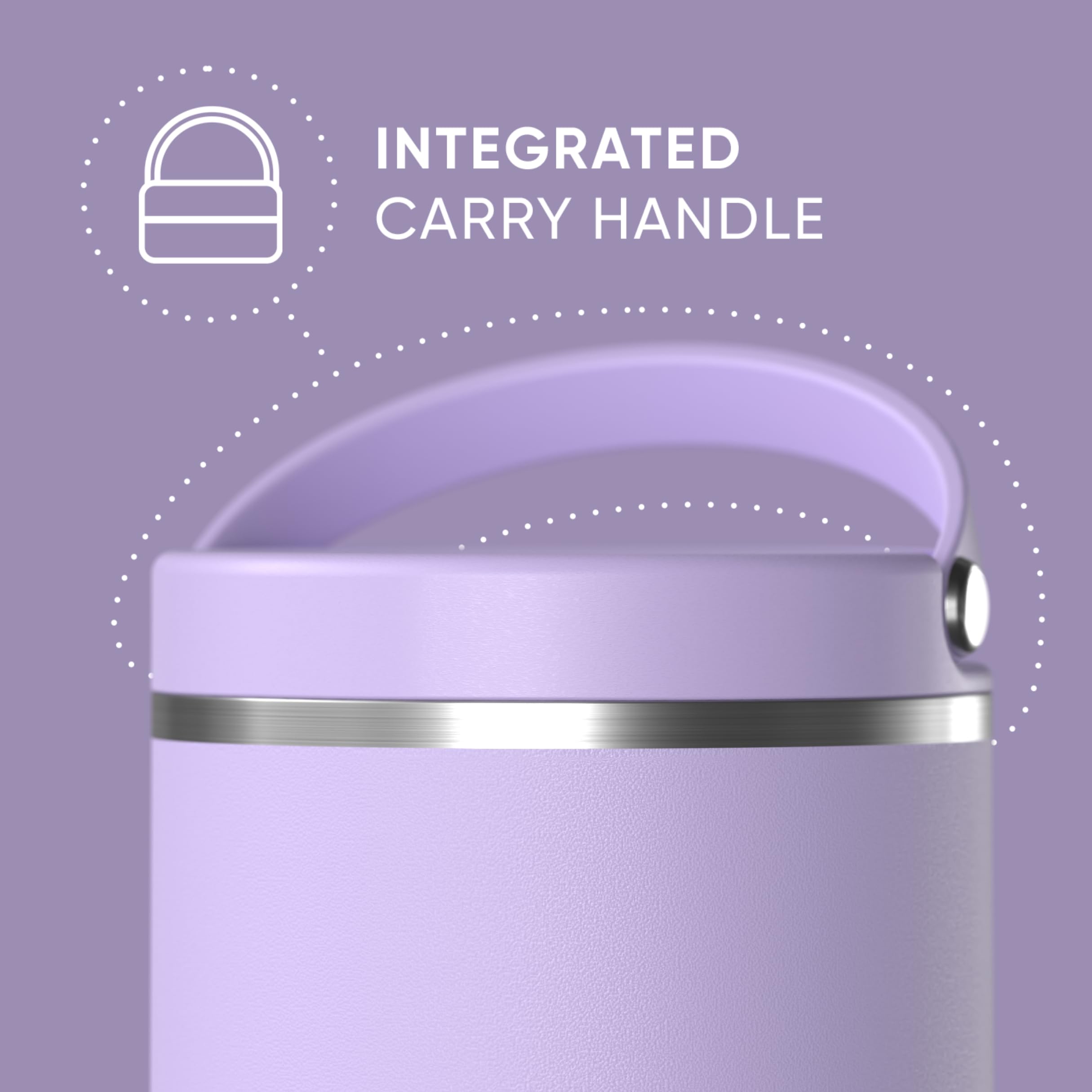 Foto 5 pulgar | Tarro De Comida Hydrapeak De Acero Inoxidable Con Aislamiento Al Vacío De 750 Ml - Venta Internacional.