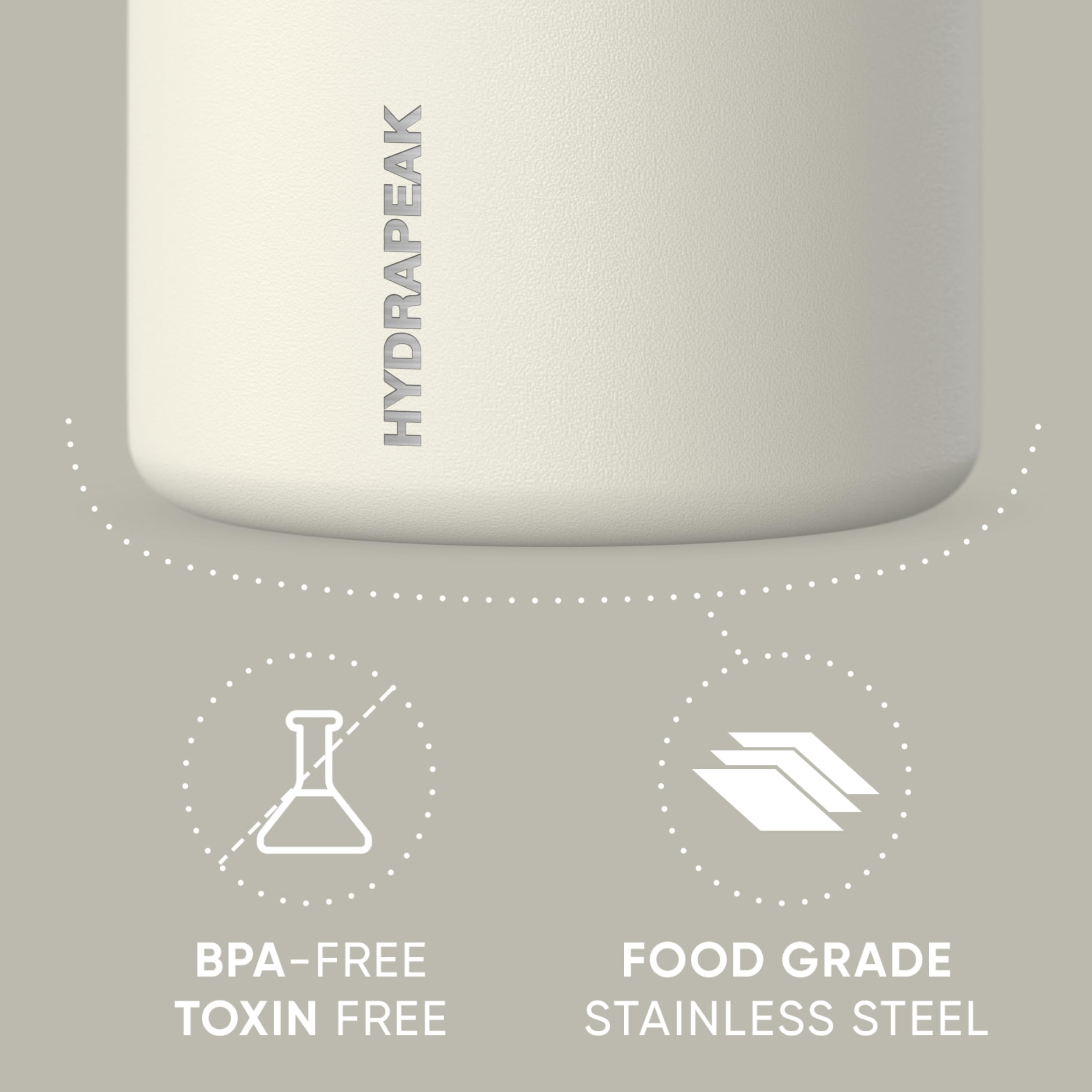 Foto 3 | Tarro De Comida Hydrapeak De Acero Inoxidable Con Aislamiento Al Vacío De 750 Ml - Venta Internacional.