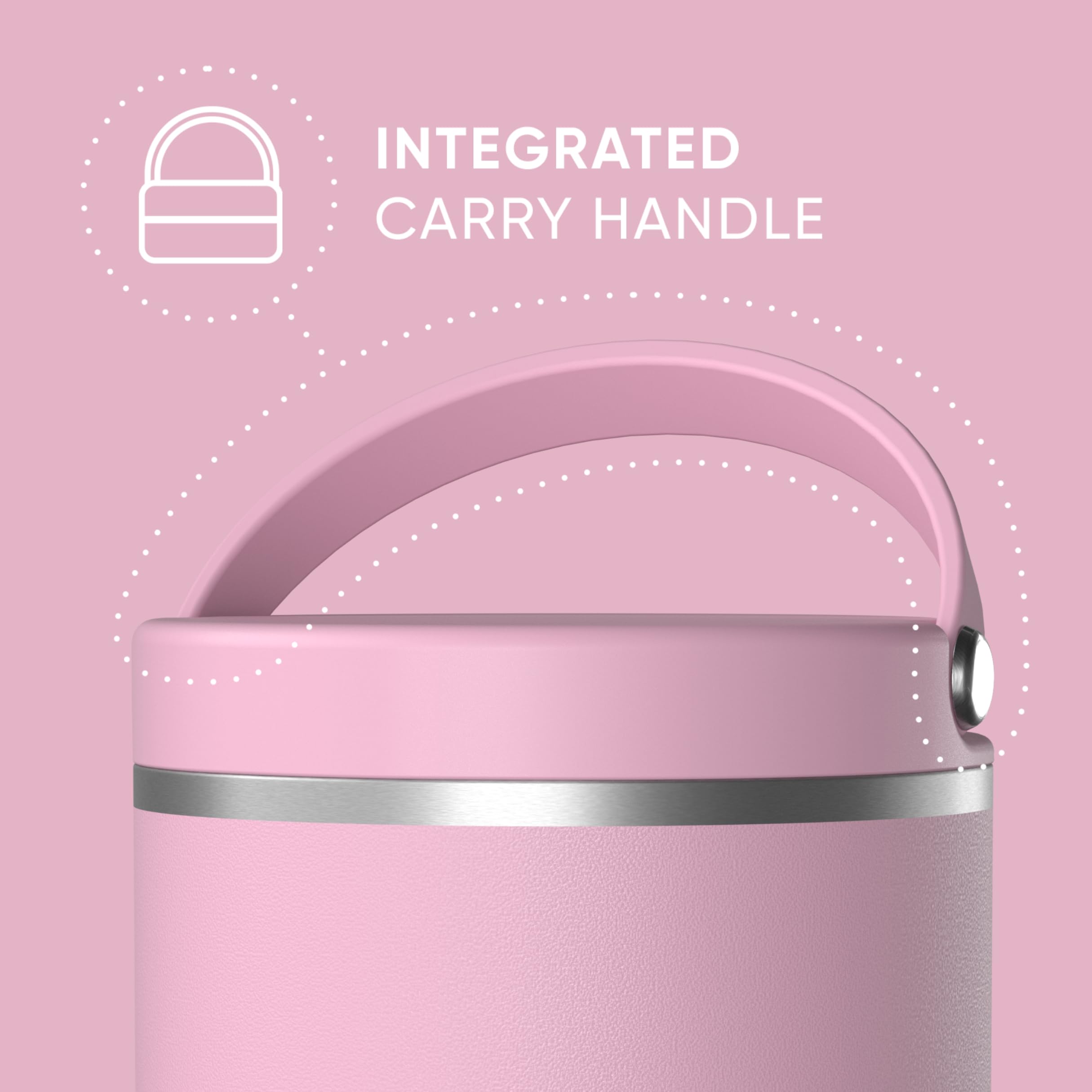Foto 5 pulgar | Tarro De Comida Hydrapeak De Acero Inoxidable Con Aislamiento Al Vacío De 750 Ml - Venta Internacional.