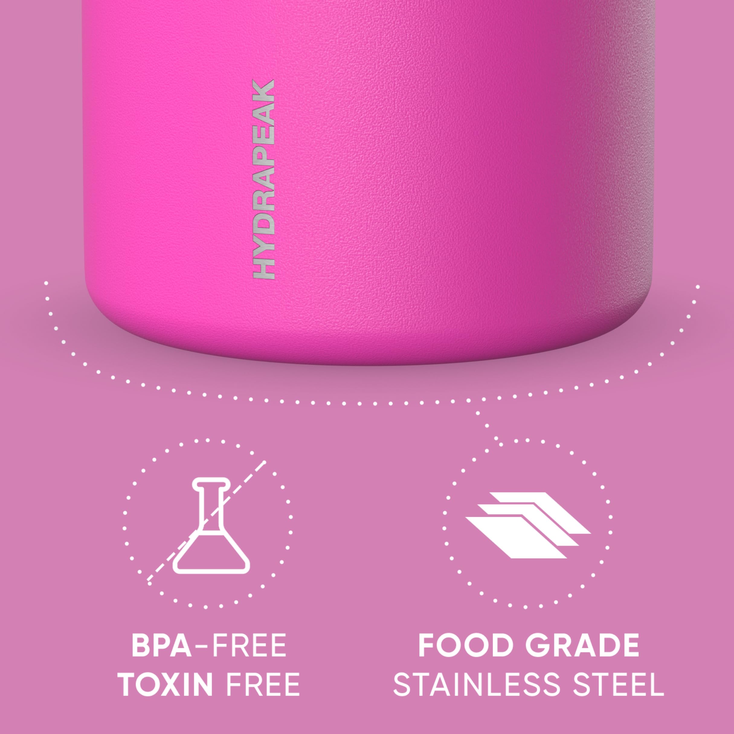 Foto 4 pulgar | Tarro De Comida Hydrapeak De Acero Inoxidable Con Aislamiento Al Vacío De 750 Ml - Venta Internacional.