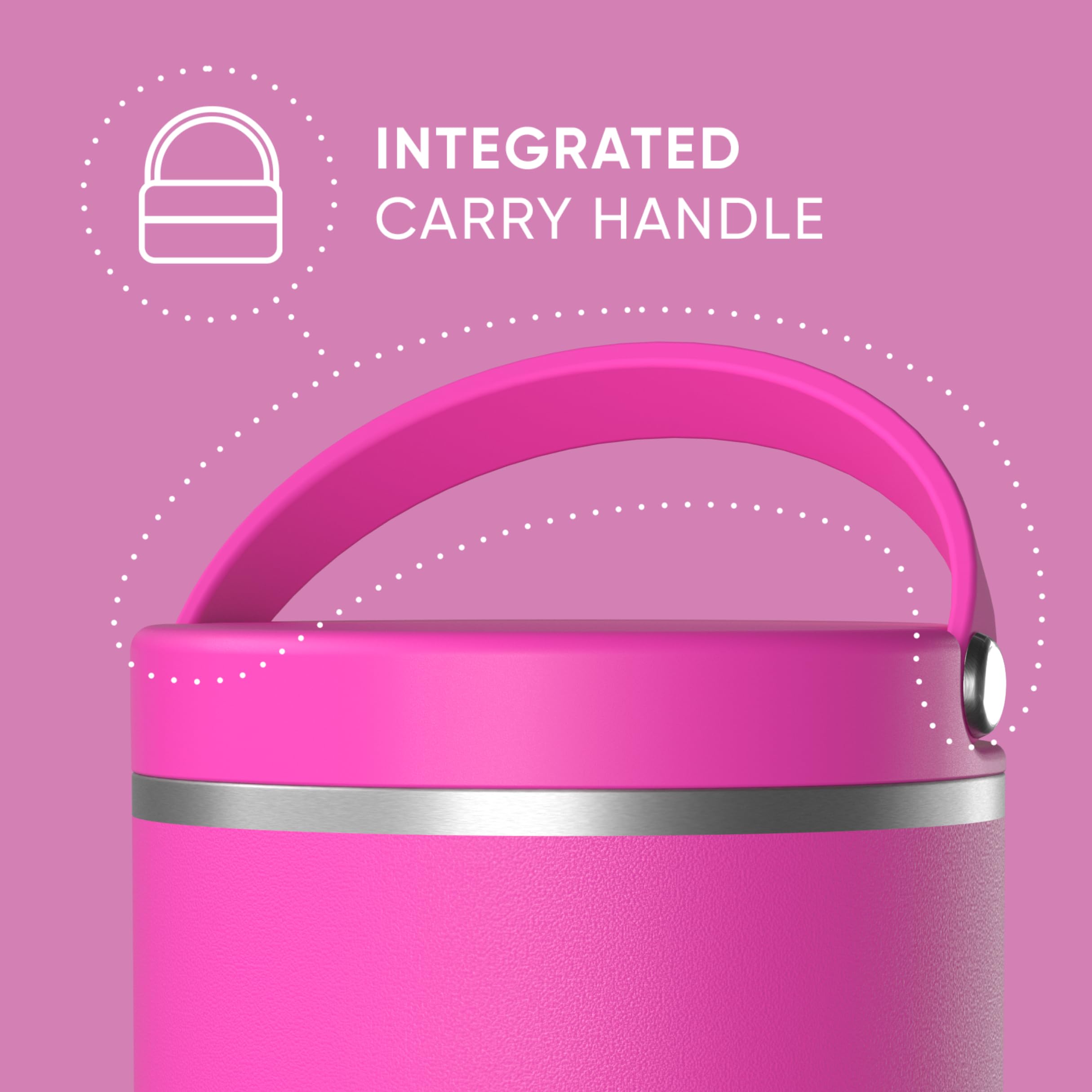 Foto 5 pulgar | Tarro De Comida Hydrapeak De Acero Inoxidable Con Aislamiento Al Vacío De 750 Ml - Venta Internacional.