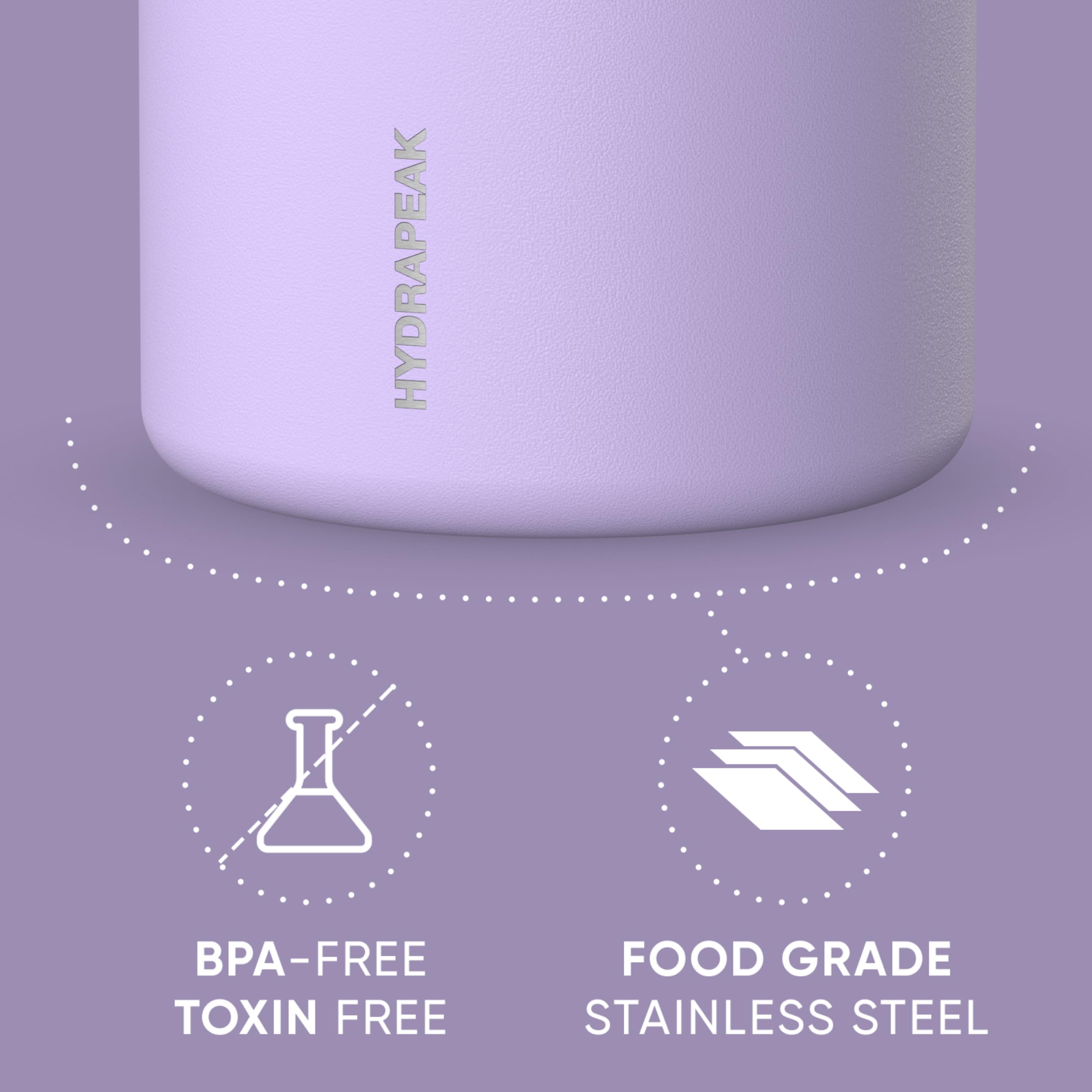 Foto 3 | Tarro De Comida Hydrapeak De Acero Inoxidable Con Aislamiento Al Vacío, 950 Ml - Venta Internacional.