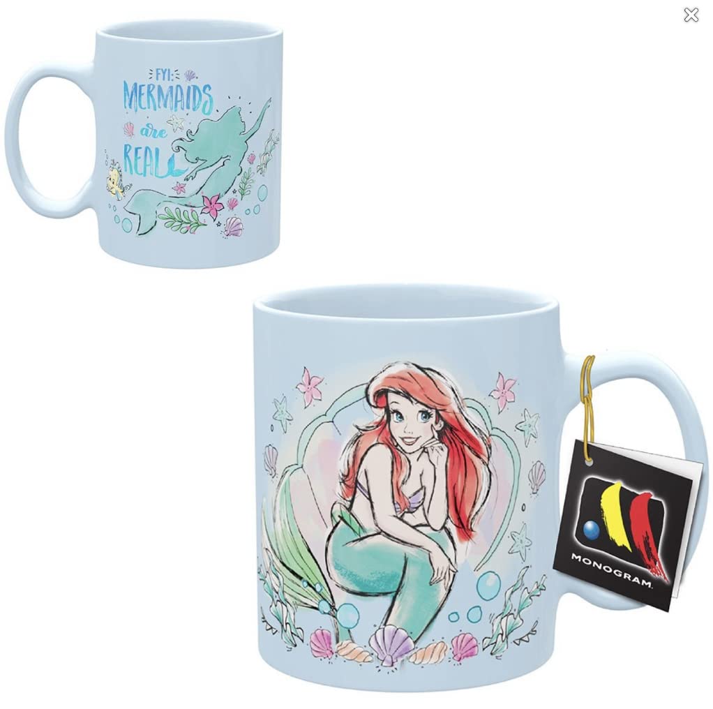 Foto 2 pulgar | Taza Disney Ariel Perlada 325ml - Venta Internacional.