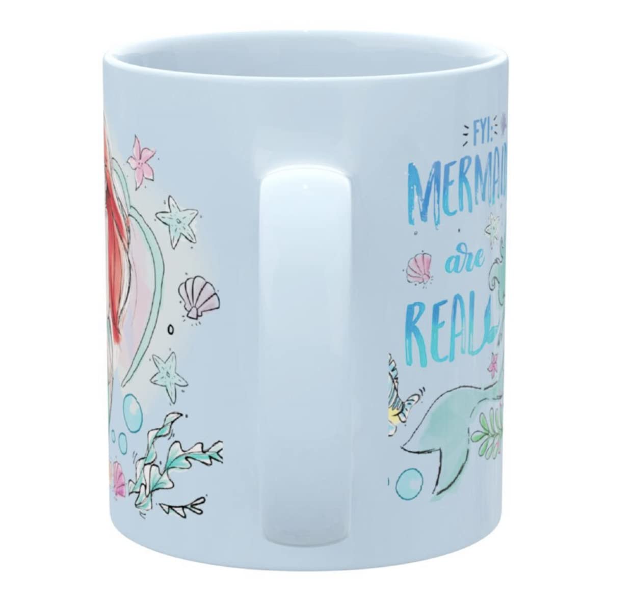 Foto 7 pulgar | Taza Disney Ariel Perlada 325ml - Venta Internacional.
