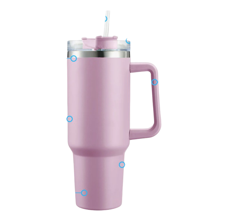 Foto 1 | Vaso Xtellar Térmico De 40oz Acero Inoxidable Modelo Violeta Claro