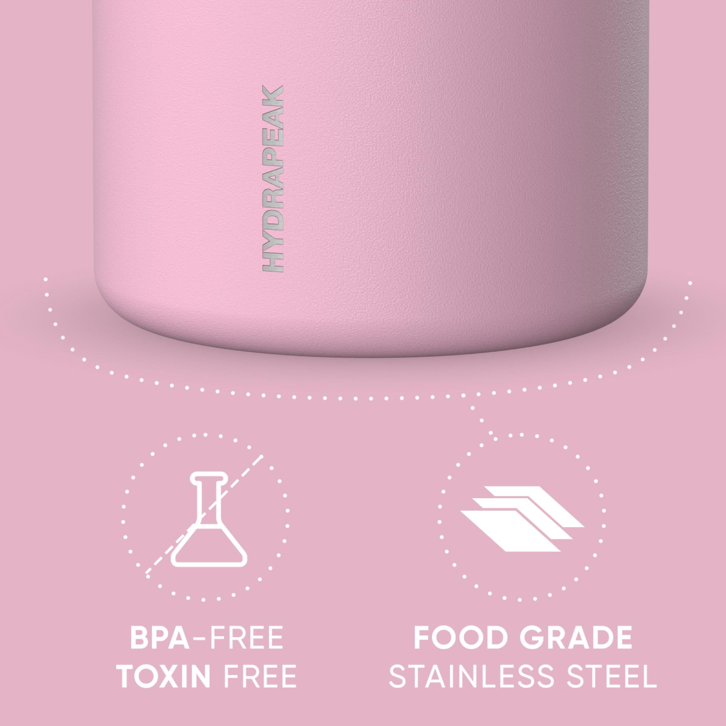Foto 3 | Tarro De Comida Hydrapeak De Acero Inoxidable Con Aislamiento Al Vacío, 950 Ml - Venta Internacional.