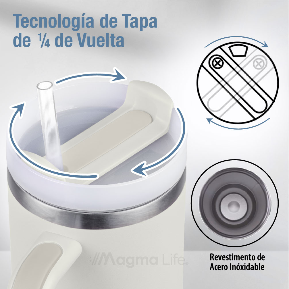 Foto 5 pulgar | Termo Magma Life 40 Oz