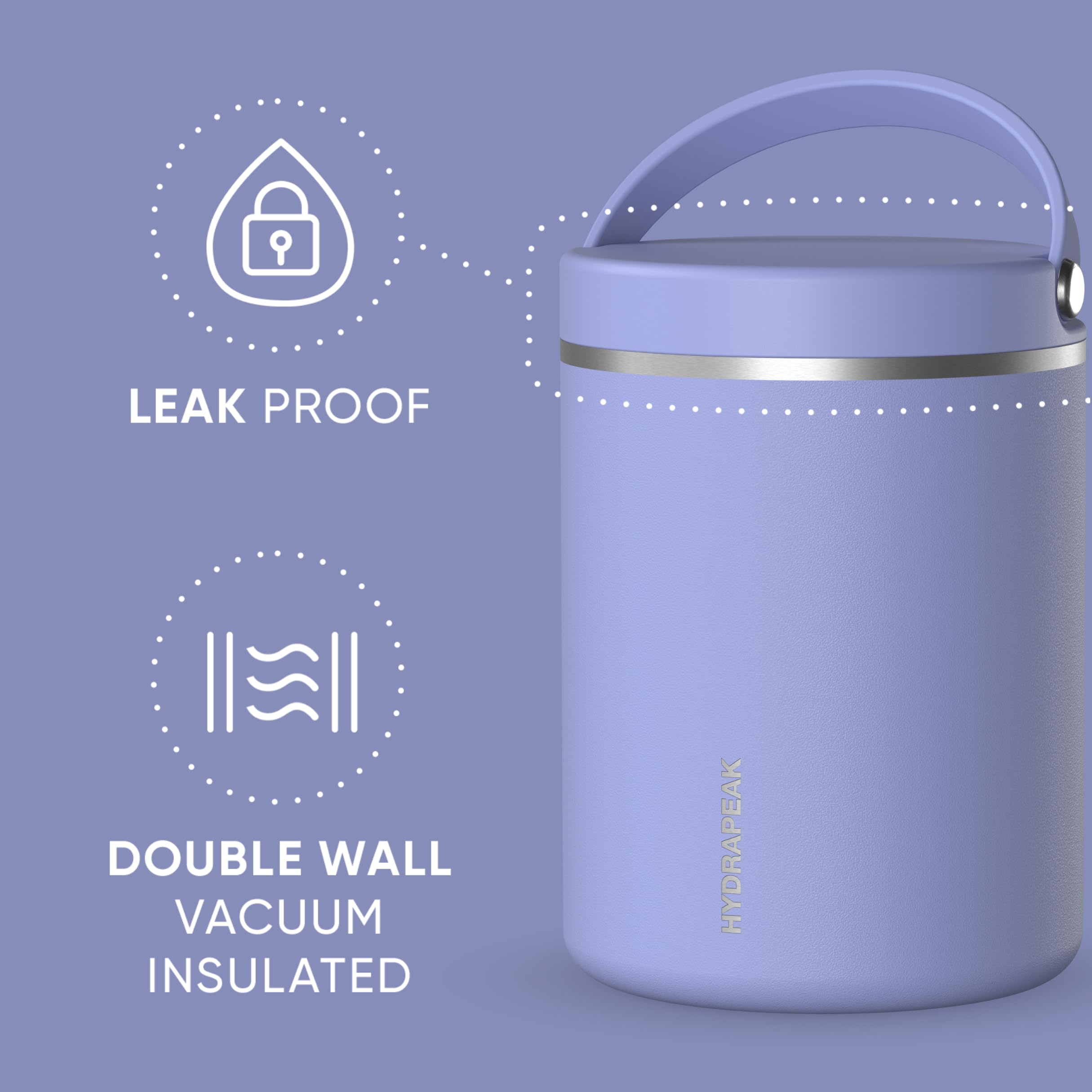Foto 5 pulgar | Thermos Hydrapeak, Acero Inoxidable, Aislamiento Al Vacío, 950 Ml - Venta Internacional.