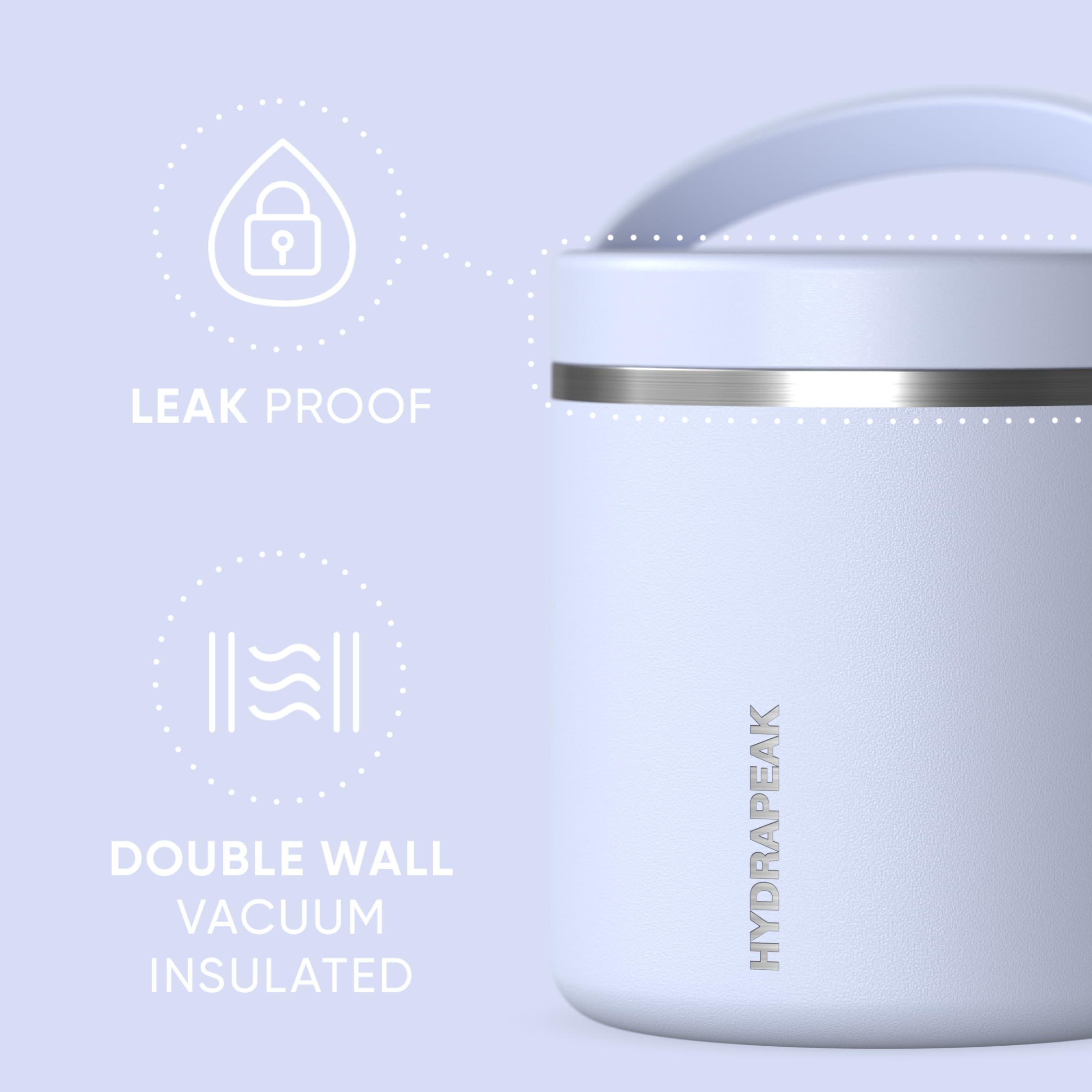 Foto 3 pulgar | Tarro De Comida Thermos Hydrapeak De Acero Inoxidable De 750 Ml Con Aislamiento Al Vacío - Venta Internacional.