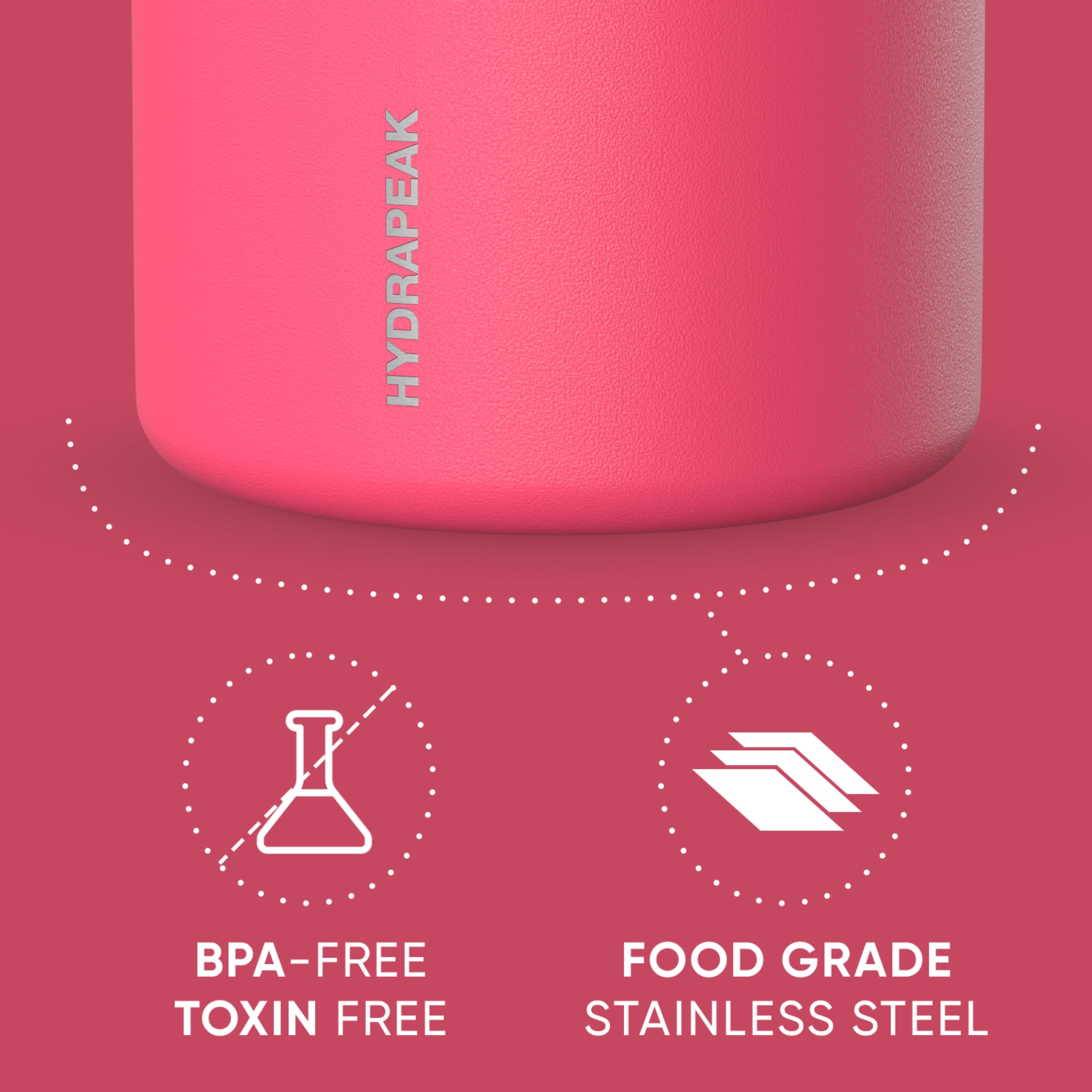 Foto 4 pulgar | Tarro De Comida Hydrapeak De Acero Inoxidable Con Aislamiento Al Vacío De 750 Ml - Venta Internacional.