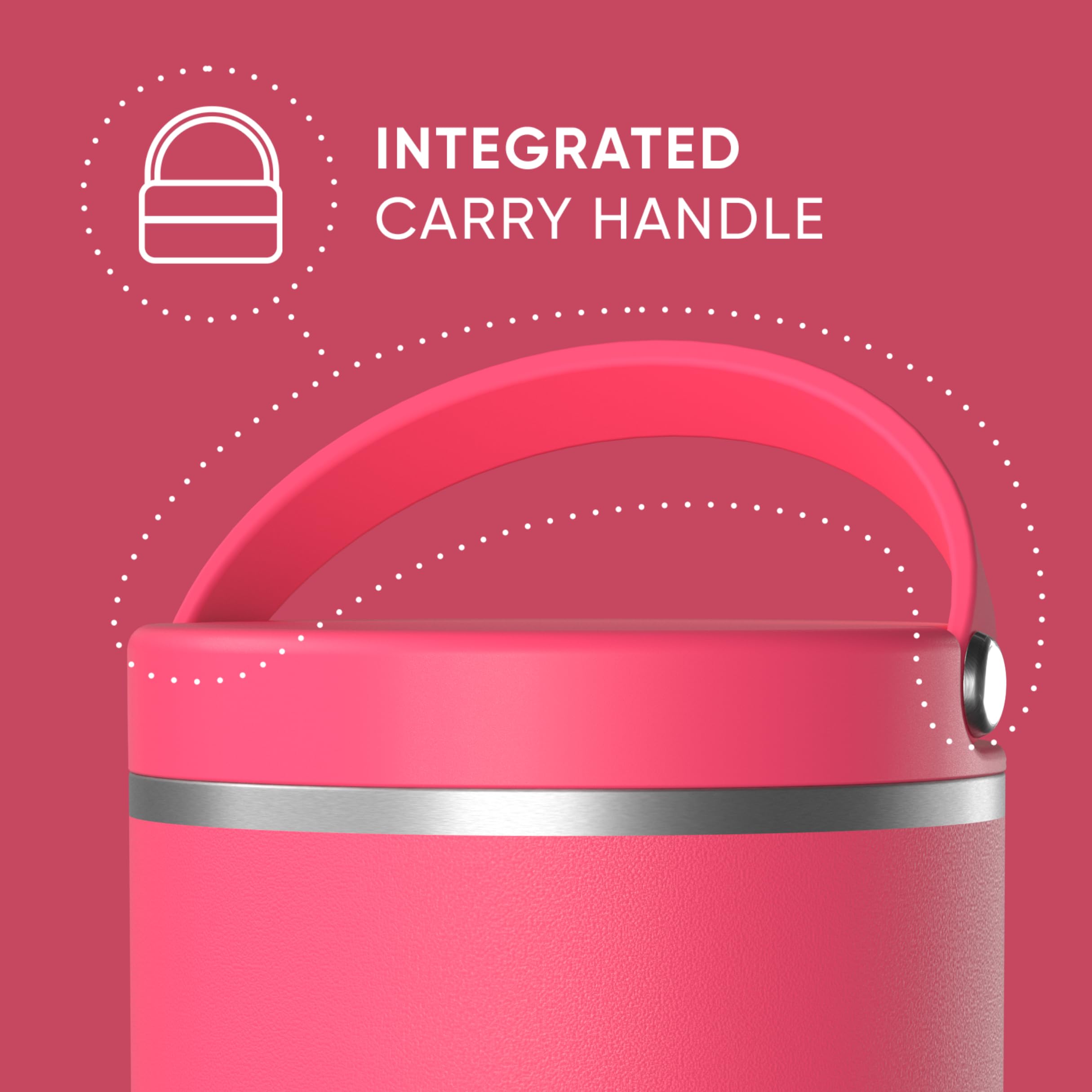 Foto 5 pulgar | Tarro De Comida Hydrapeak De Acero Inoxidable Con Aislamiento Al Vacío De 750 Ml - Venta Internacional.