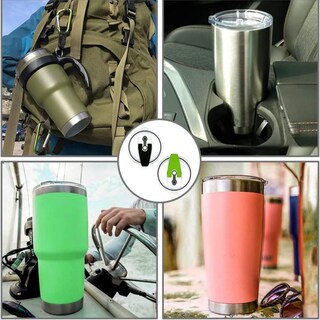 Foto 6 | 5 Tapa Con Seguro Para Vaso Térmico Yeti Rtic Ozark De 30 Oz (paquete 2)
