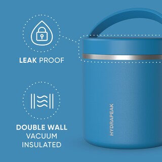 Foto 2 | Tarro De Comida Hydrapeak De Acero Inoxidable Con Aislamiento Al Vacío De 750 Ml - Venta Internacional.