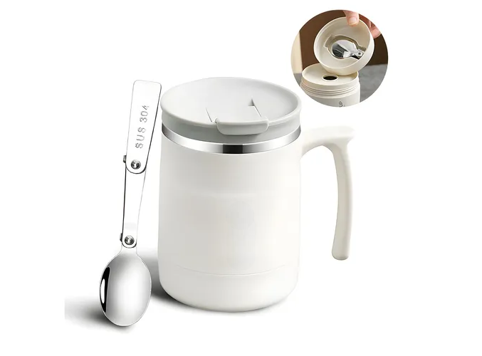 Foto 2 pulgar | Xtellar Taza Térmica Premium De Acero Inoxidable, Ideal Para Café 17oz, Incluye Cuchara