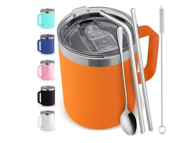 Foto 1 | Xtellar Vaso Térmico Premium De Acero Inoxidable 12 Oz – Innovador Thermos Portátil Para Café