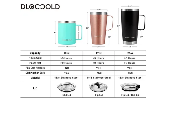 Foto 5 pulgar | Xtellar Vaso Térmico Premium De Acero Inoxidable 12 Oz – Innovador Thermos Portátil Para Café