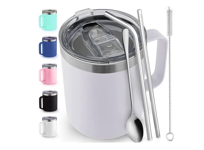 Foto 2 pulgar | Xtellar Vaso Térmico Premium De Acero Inoxidable 12 Oz – Innovador Thermos Portátil Para Café