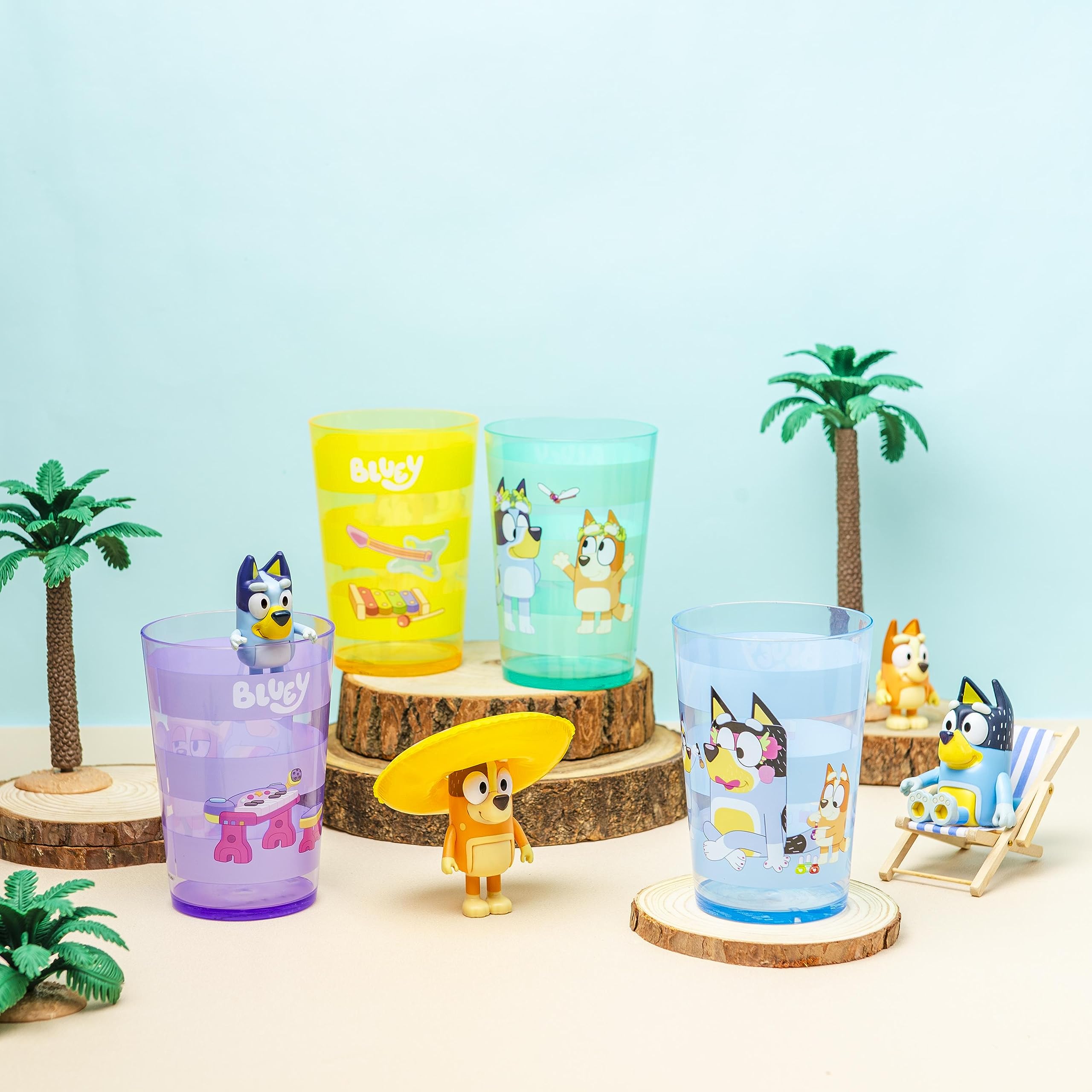 Foto 4 pulgar | Set De Vasos Anidados Zak Designs Bluey Para Niños, 430 Ml, Paquete De 4 - Venta Internacional.