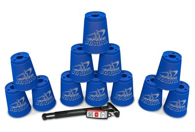 Foto 1 | Set De Apilamiento Deportivo Speed Stacks Official, Azul, 12 Tazas - Venta Internacional.