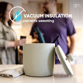 Foto 5 | Cubitera Simple, Moderna, Aislada Al Vacío, De Acero Inoxidable De 3 Litros - Venta Internacional.