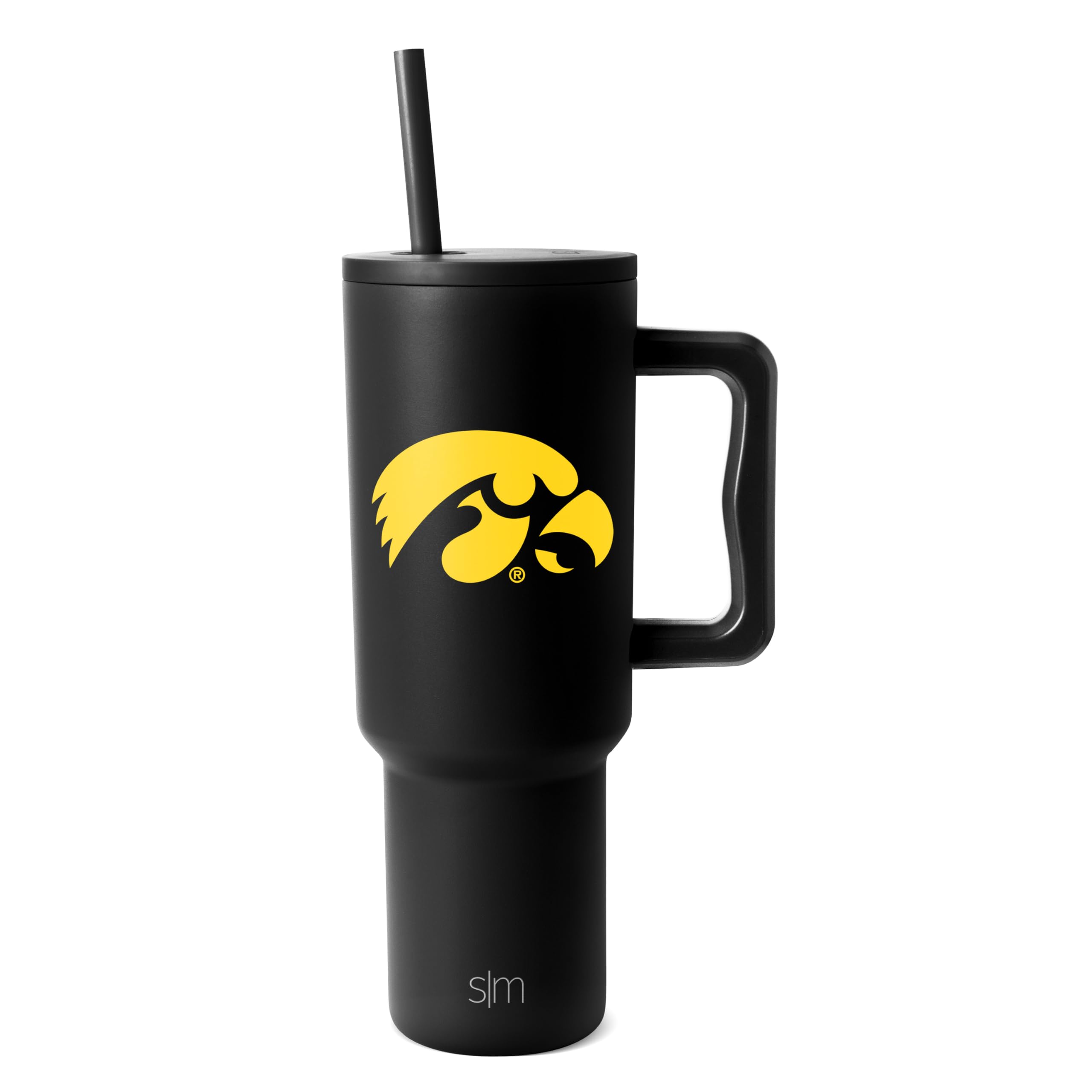 Foto 1 | Vaso Simple Modern Con Licencia Oficial Iowa Hawkeyes De 1,2 L - Venta Internacional.