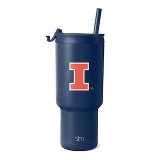 Foto 1 | Vaso Simple Modern Illinois Fighting Illini, 900 Ml - Venta Internacional.